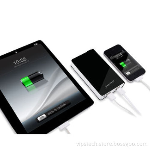 MP3 Player Charger with 10,000mAh Capacity, Classical Book Design, High-efficiency Torch
